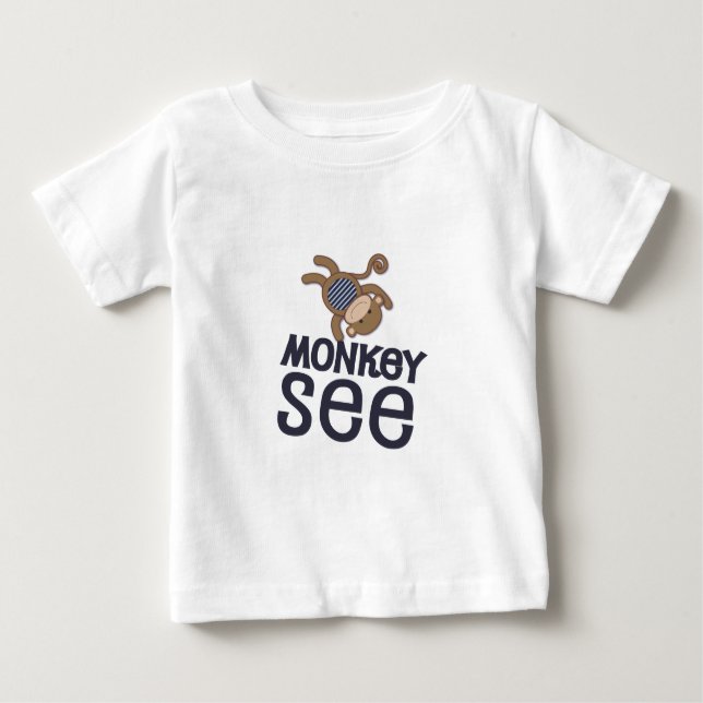 MonkeySeeShirt Baby T-shirt (Vorderseite)