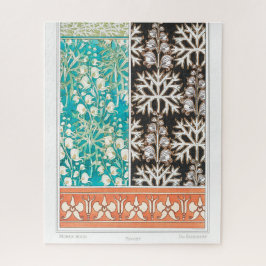 Monkshood wolfsbane Pflanze Art nouveau verneuil Puzzle