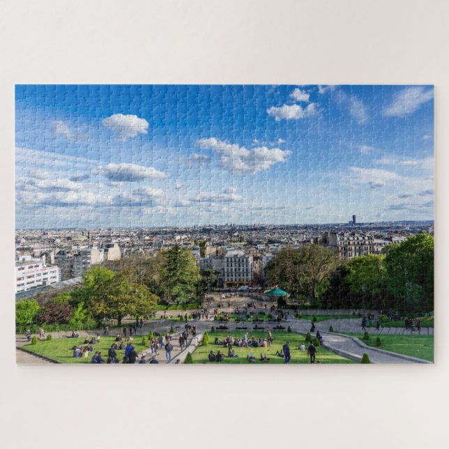Monmarte Paris. Puzzle (Horizontal)