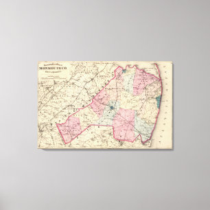 Monmouth County, NJ Leinwanddruck