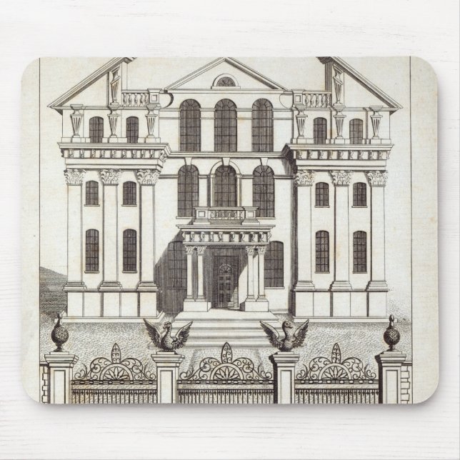 Monmouth Haus, Soho Quadrat Mousepad (Vorne)