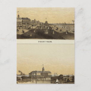 Monmouth House, Spring Lake, NJ Postkarte