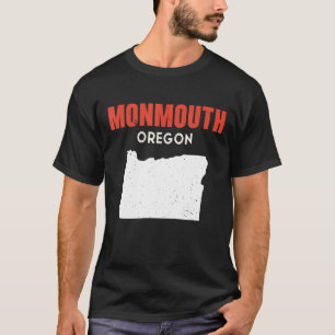 Monmouth Oregon USA Staat America Travel Oregonian T-Shirt