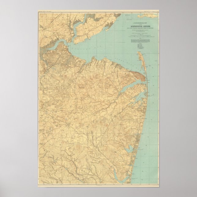 Monmouth Shore, New Jersey Poster (Vorne)