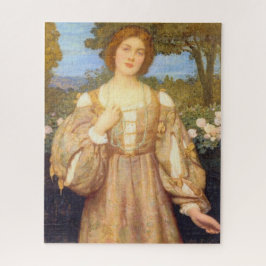 Monna Giovanna (von Edward Robert Hughes) Puzzle