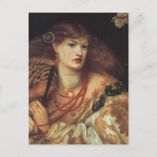 Monna Vanetta von Rossetti Postkarte