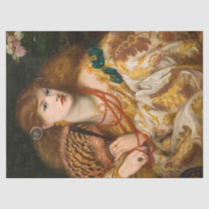 Monna Vanna, Vain Frau von Dante Gabriel Rossetti Seidenpapier
