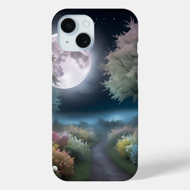 Monnlight Midnight 1 Case-Mate iPhone Hülle (Rückseite)