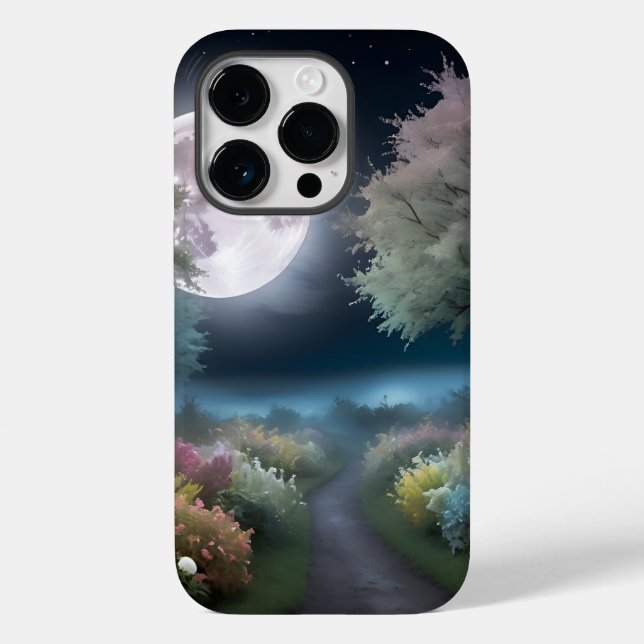 Monnlight Midnight 1 Case-Mate iPhone Hülle (Rückseite)