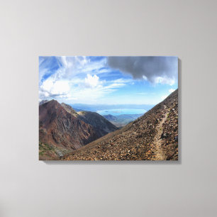 Mono Lake from Koip Peak Pass - Sierra Leinwanddruck