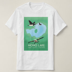 Mono Lake, Mono County, California Reiseplakat T-Shirt