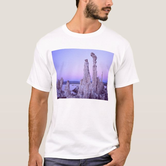 Mono Lake Reserve. Kalifornien. USA. Tufa T-Shirt (Vorderseite)