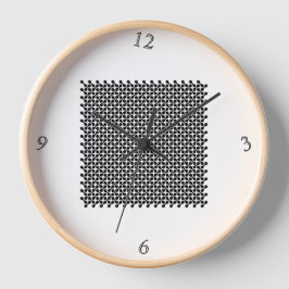 Mono Maze Wall Clock – Time in Motion Uhr