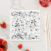 Monochrom der wild lebenden Blume