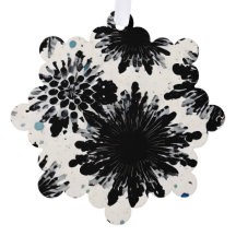 Monochrom-Garten: Schwarzweiß-Abstrakt