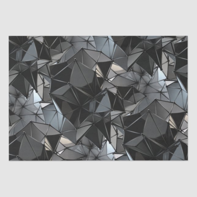 Monochrom ohne Grenzen: Seidenpapier (Vorderseite)