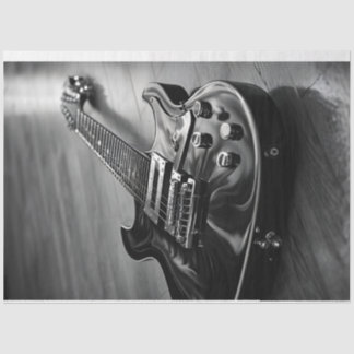 Monochrom-Tissue-Papier für elektrische Gitarre Seidenpapier