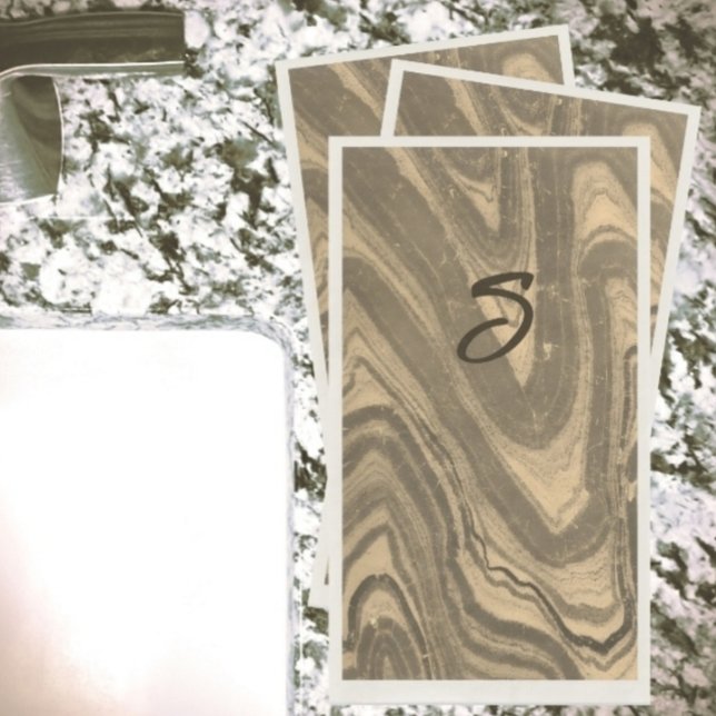 Monochromatische Beige und Taupe Natürliches Abstr Serviette (Von Creator hochgeladen)