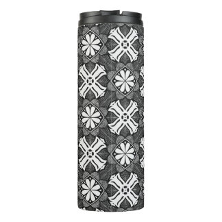 Monochromatisches Kaleidoskop-Thermal-Tumbler Thermosbecher