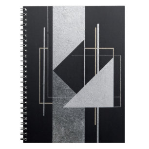 Monochrome Achse Notizblock