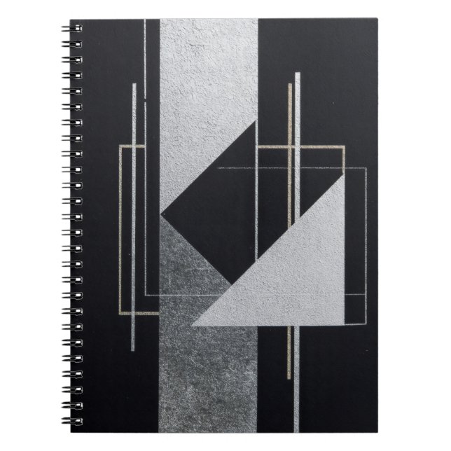 Monochrome Achse Notizblock (Vorderseite)