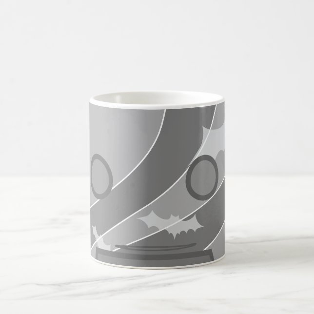 Monochrome Angst Tasse (Mittel)