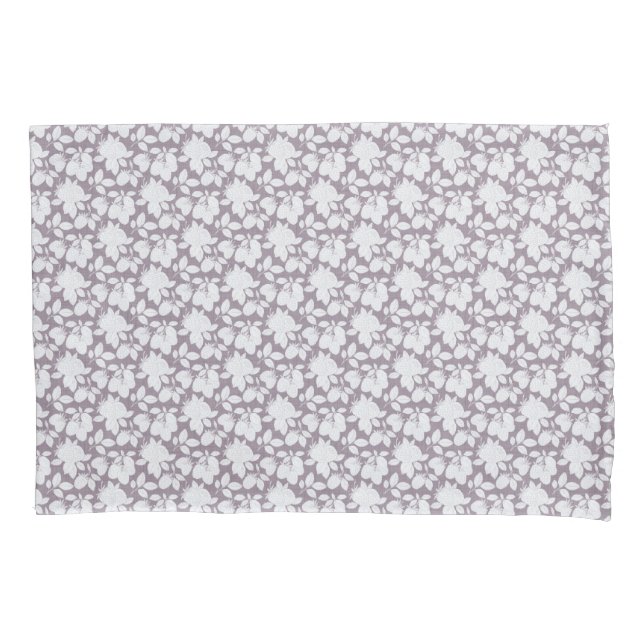Monochrome Berry Garden Pair of pillowcases Kissenbezug (Vorderseite-Links)