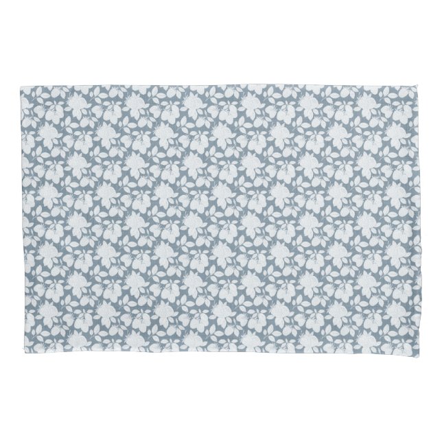 Monochrome Berry Garden Pair of pillowcases Kissenbezug (Vorderseite-Links)