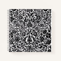 "Monochrome Blumen" Künstlerischer Hardcover Spira
