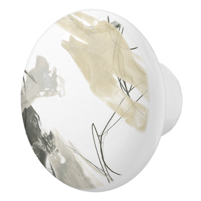 Monochrome Dynamik Keramikknauf (Rechts)