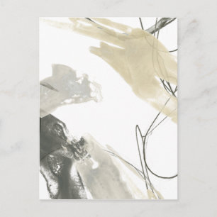 Monochrome Dynamik Postkarte