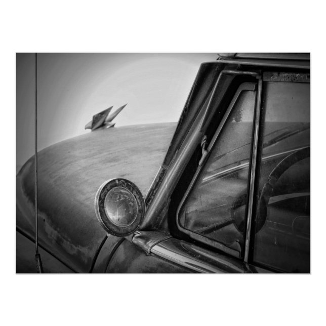 Monochrome Fahrzeuge Poster (Vorderseite)