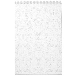 Monochrome Floral Pattern – Elegant Seamless Art Kalender