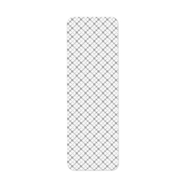 Monochrome Geometric Texture|Seamless Diamond Look (Vorne)