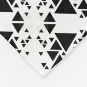 Monochrome geometrische Dreiecke Decke