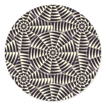 Monochrome geometrische nahtlose Muster