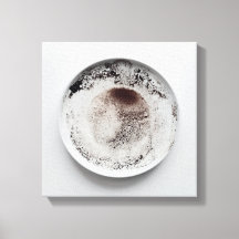 Monochrome Kaffeetextur abstrakt Art 17