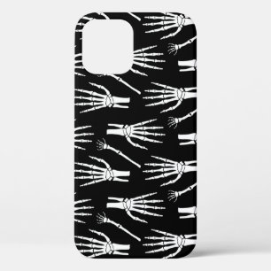 Monochrome Knochen Halloween-Muster Case-Mate iPhone Hülle