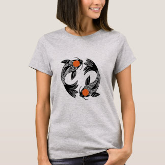 Monochrome Koi Pond T-Shirt