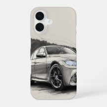 Monochrome Leistungsskizze - BMW