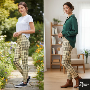 Monochrome Maus-Leggings Leggings