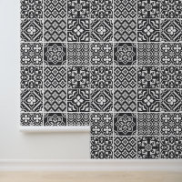 Monochrome Mosaikfliese