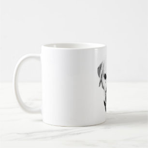 Monochrome Präsenz Kaffeetasse