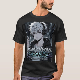 Monochrome Resonanz Urbaner Anime Streetwear - Sta T-Shirt