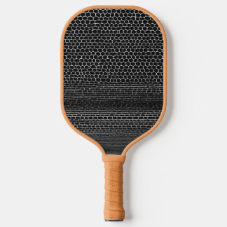 Monochrome Schlange Pickleball Schläger