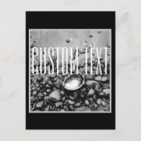 MONOCHROME STRAND FOTO MUSCHEL STEINE SAND CUSTOM