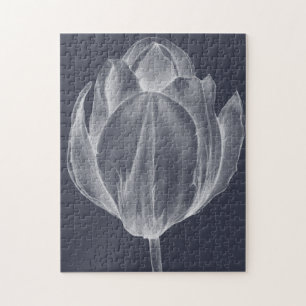 Monochrome Tulip I Puzzle