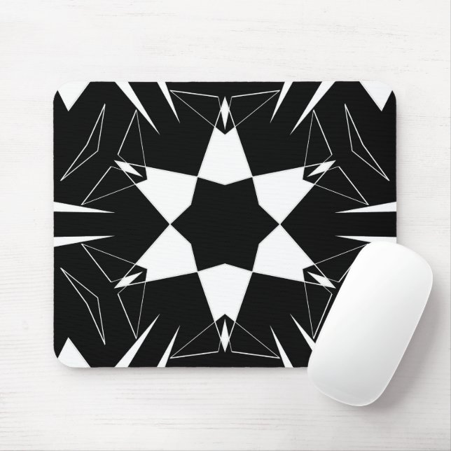 Monochromer Puls Mousepad (Mit Mouse)