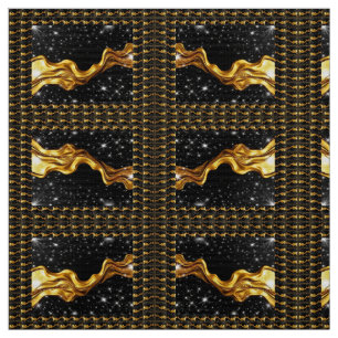 Monochromes Flüssiggold-Gewebe-Nähstoffmaterial Stoff