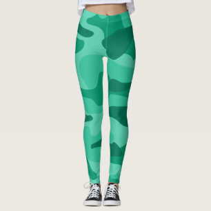 Monocolor-Camouflage Leggings
